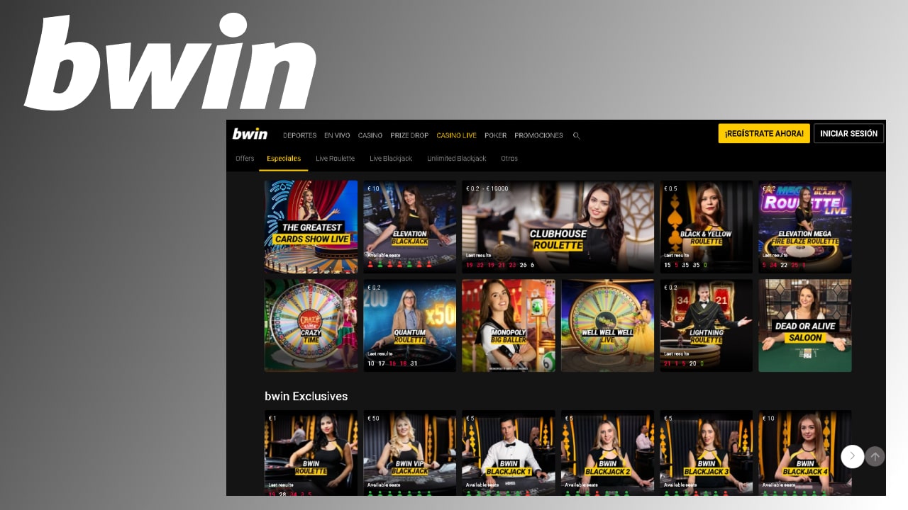 bwin casinos en línea
