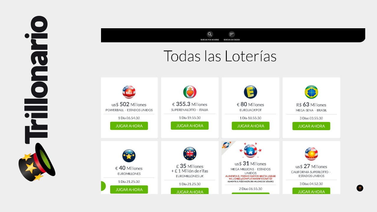 Trillonario Loteria bonus